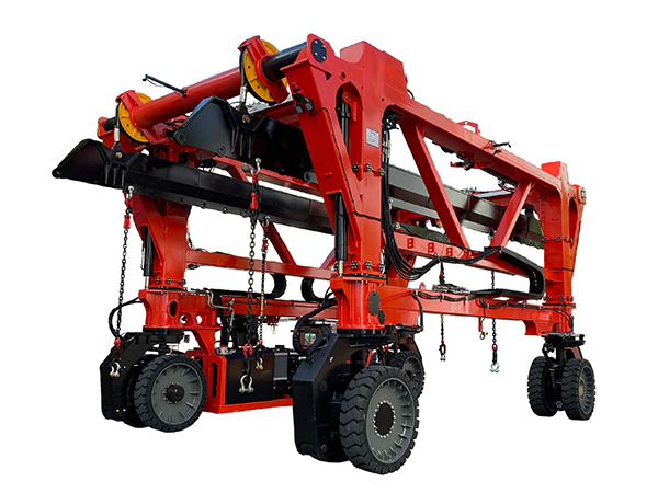 山地工地的复杂地形适合用预制件跨运车吗